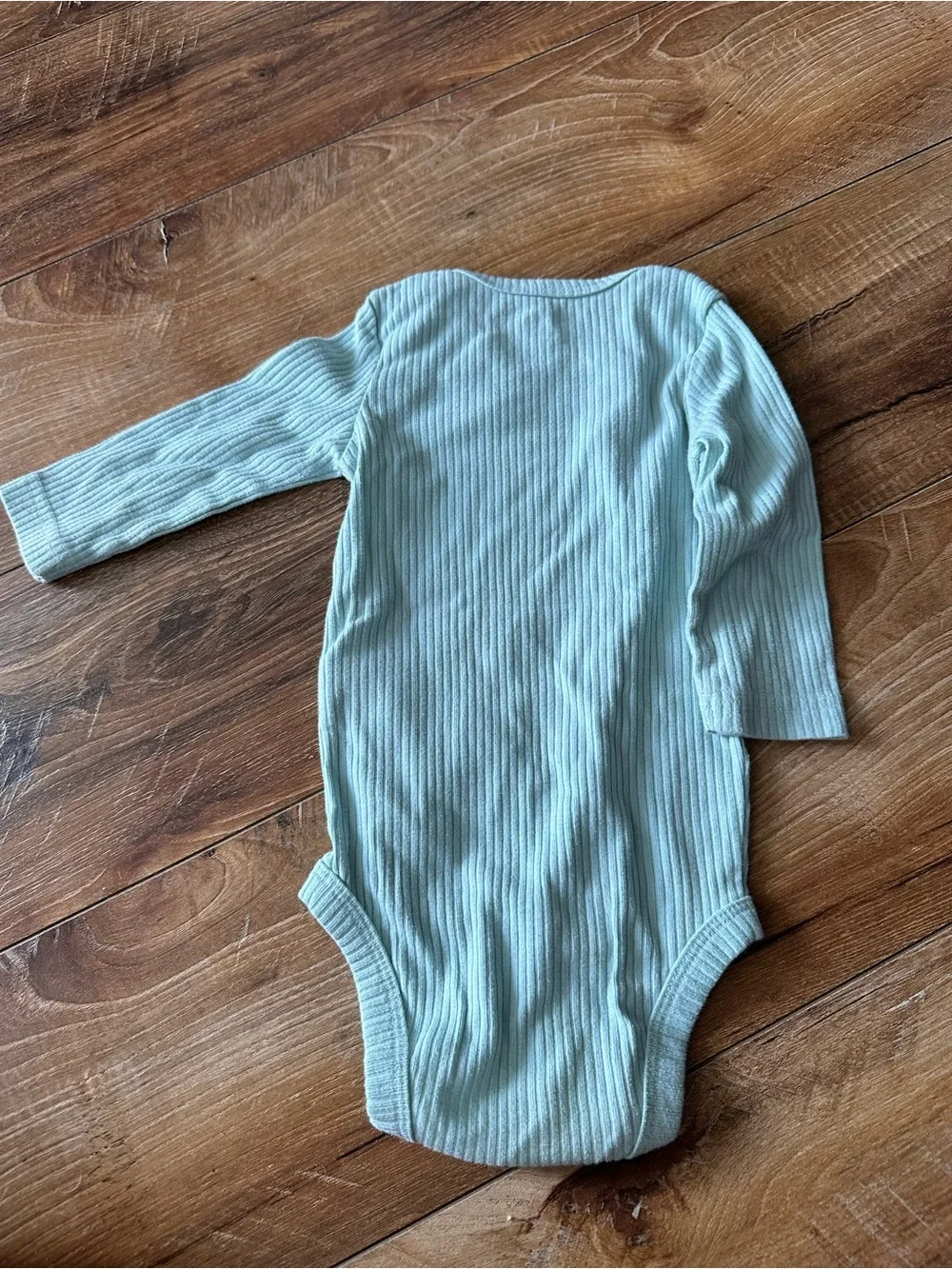 Carters 6 months ribbed long sleeve onesie